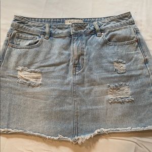 PacSun Jean Skirt